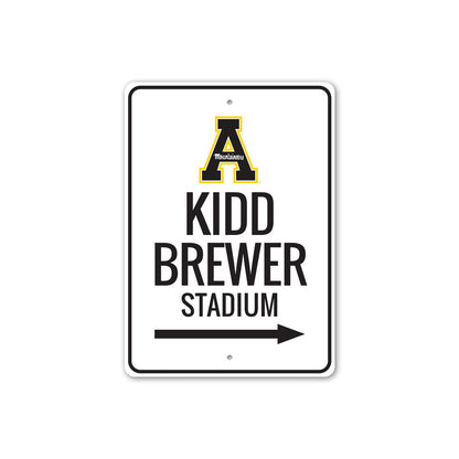 Appalachian Mountaineers Kidd Brewer Stadium The Rock Sign