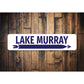 Lake Murray Arrow Direction Decor Sign