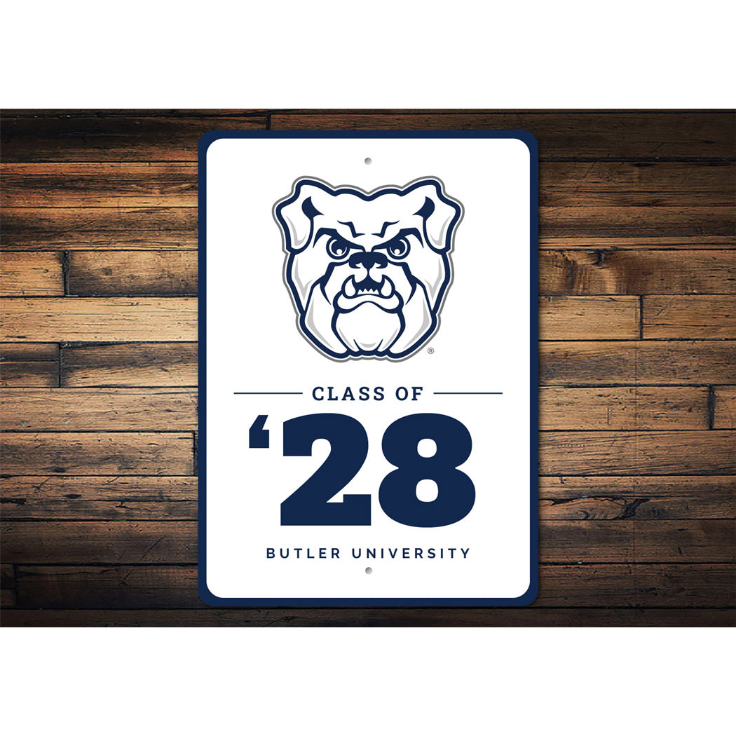 Butler University Bulldogs Class Of Sign