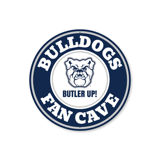 Butler University Bulldogs Fan Cave Butler Up Sign