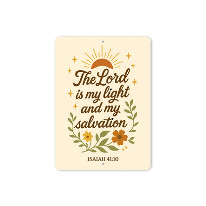 Note: Verse should be changed to Psalm 27:1