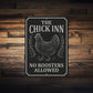 The Chick Inn Farmhouse Sign - Funny Chicken Coop Art