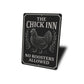 The Chick Inn Farmhouse Sign - Funny Chicken Coop Art