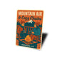 Vintage 'Mountain Air & Cozy Chairs' Keystone Co Metal Sign