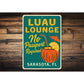 Retro Tiki Bar Sign Luau Lounge Florida Decor