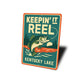 Rustic Lake Metal Sign Keepin' It Reed Kentucky Lake Decor