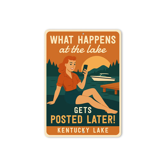 What Happens at the Lake Gets Posted Later Kentucky Lake
