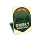 Est. 1934 Smoky Mountains Aluminum Sign National Park Decor