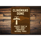 Clingmans Dome Sign Highest Point in Smoky Mountains