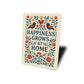 Happiness Grows at Home Metal Sign Heartwarming Wall Decor