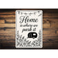 Home is Where We Park It Decor Sign