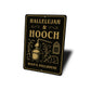 Vintage Hallelujah Hooch Metal Sign Personalized Stillhouse