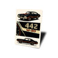 Oldsmobile 442 High Performance W-30 V8 Engine Sign