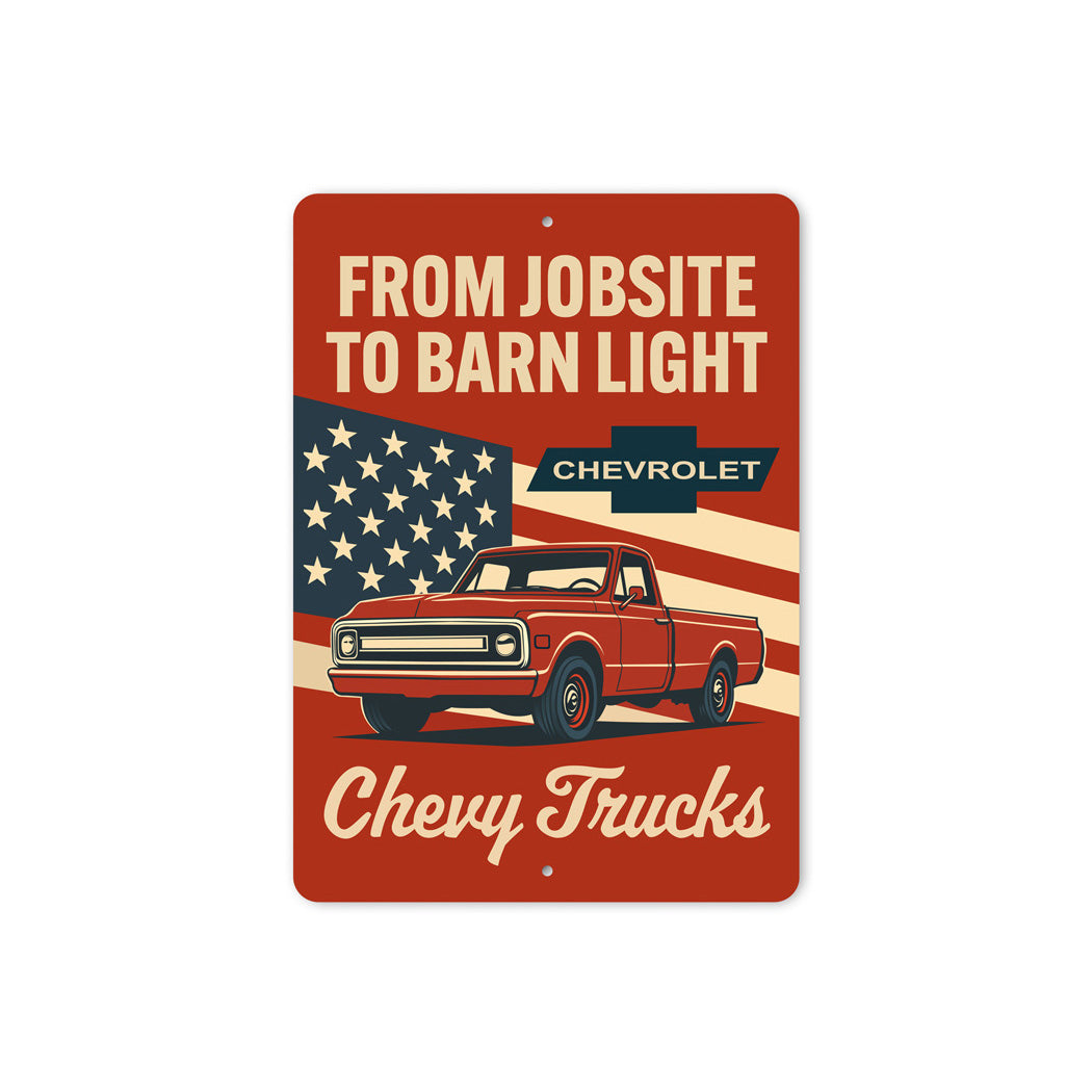 From Jobsite To Barn Light Sign