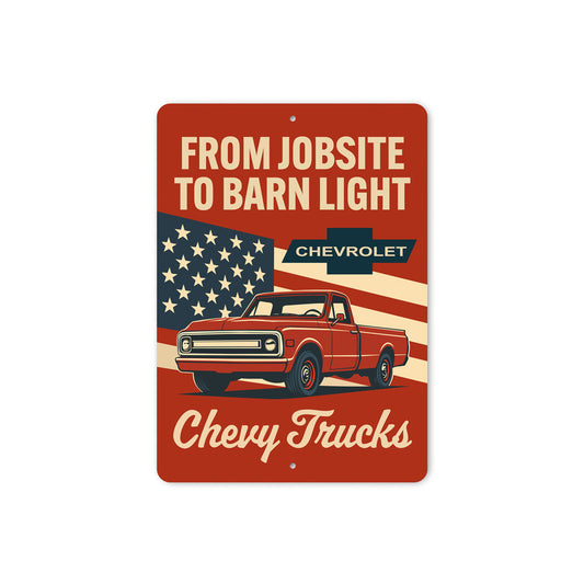 From Jobsite To Barn Light Sign