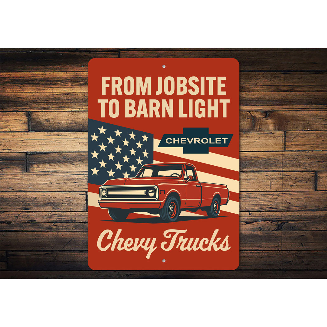 From Jobsite To Barn Light Sign