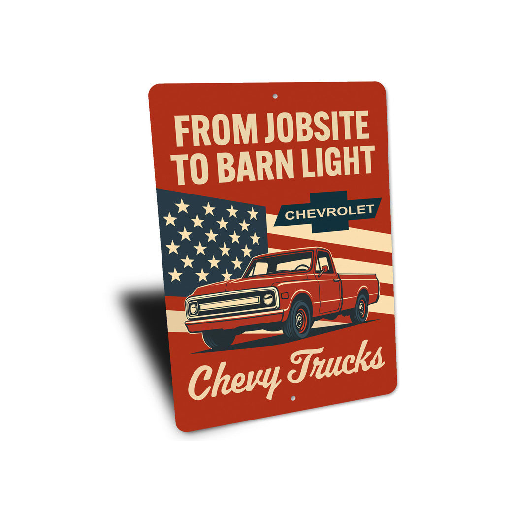 From Jobsite To Barn Light Sign