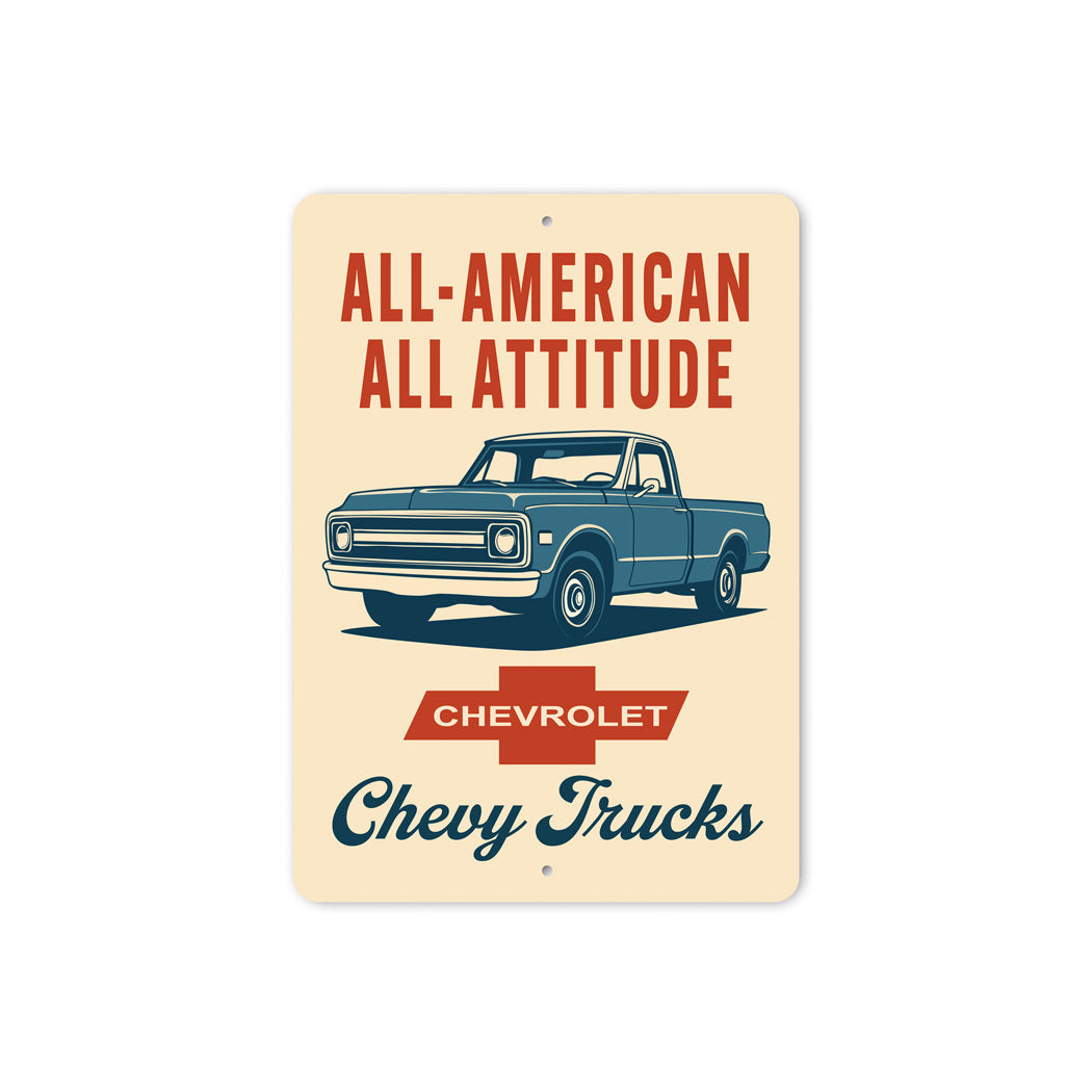 All American All Attitude Sign