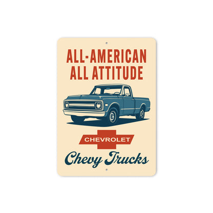 All American All Attitude Sign