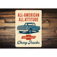 All American All Attitude Sign