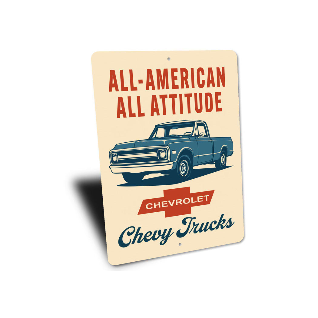 All American All Attitude Sign
