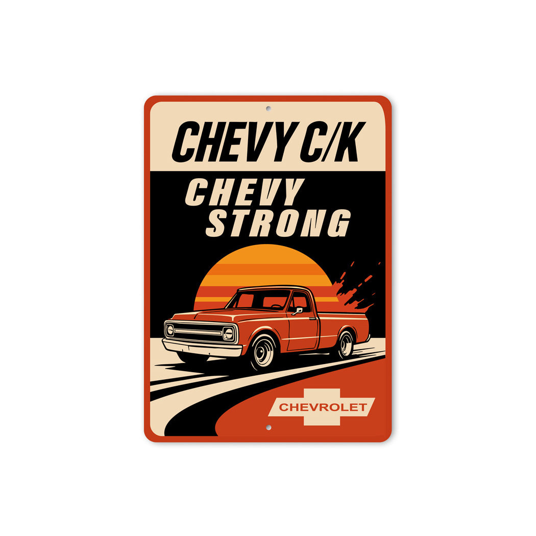 Chev CK Strong Car Sign