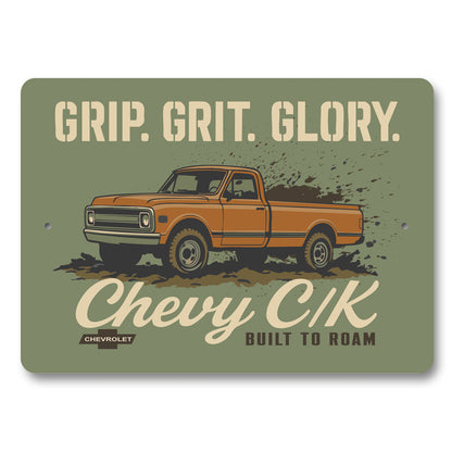 Grip Grit Glory Built To Roam Sign