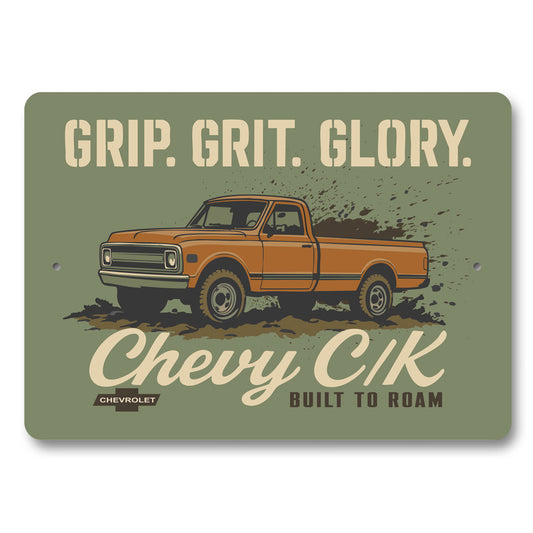Grip Grit Glory Built To Roam Sign