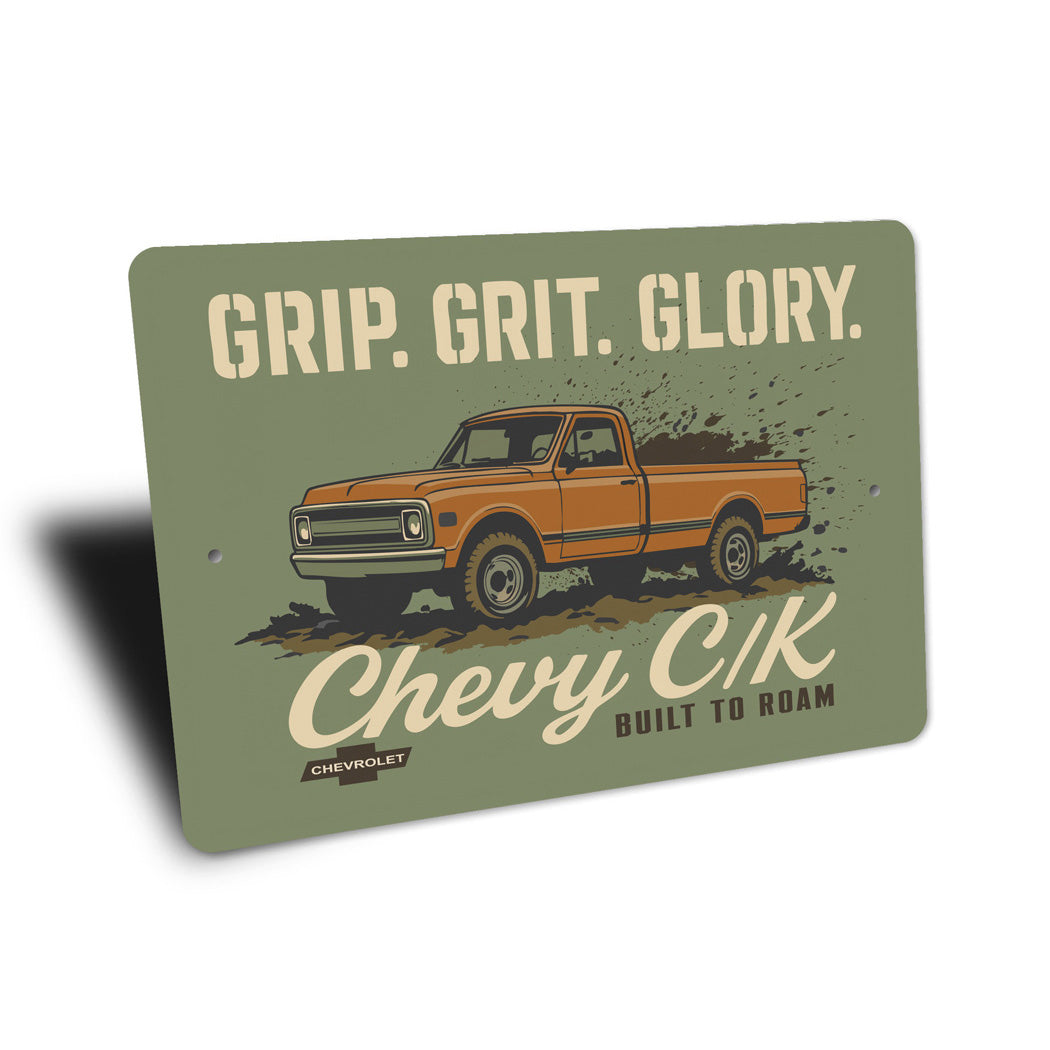 Grip Grit Glory Built To Roam Sign