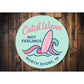 Catch Waves Not Feelings North Shore Hawaii Round Sign