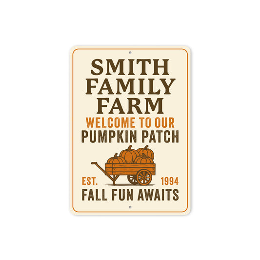 Welcome To Our Pumpkin Patch Fall Fun Awaits Sign