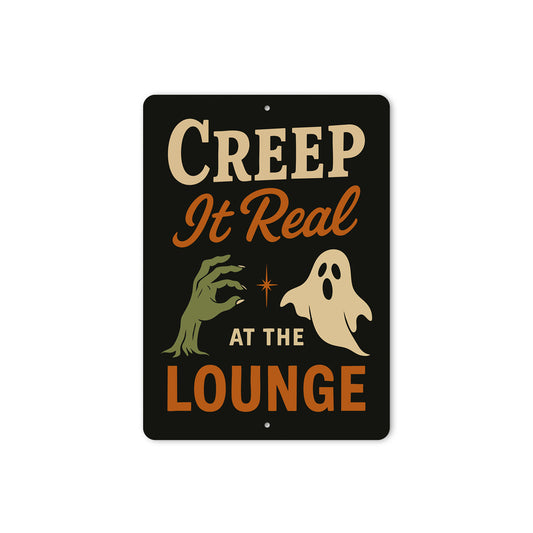 Creep It Real At The Lounge Ghost Sign