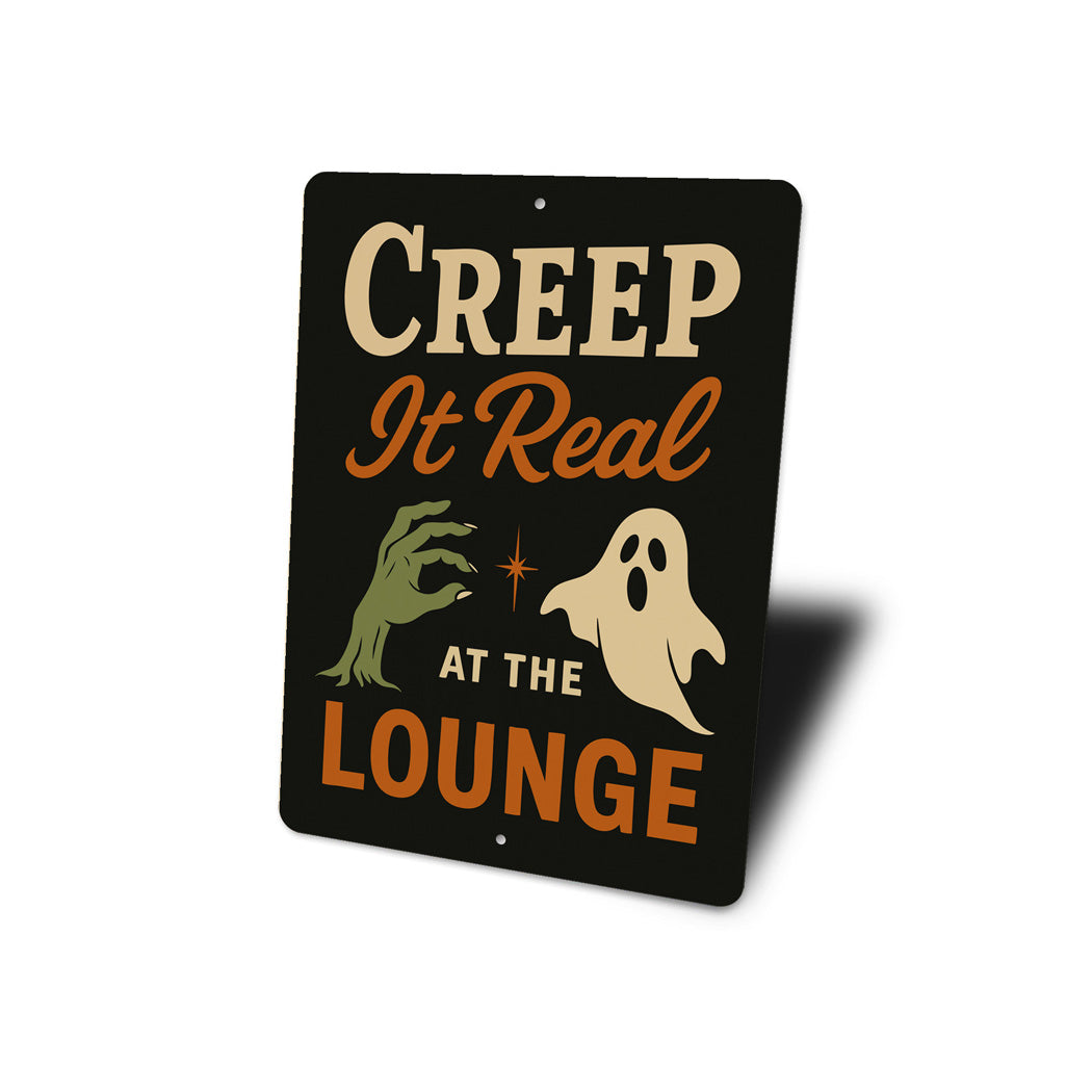 Creep It Real At The Lounge Ghost Sign