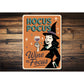 Hocus Pocus Wine To Focus Witch Sign