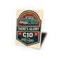 Chevy C10 Where There's Guts There's Glory Chevrolet Sign