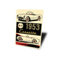 C1 Corvette 1953 Classic Chevrolet Sign
