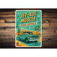 Jet-Age Muscle C10 Style Chevrolet Sign