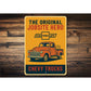 Chevy Trucks The Original Jobsite Hero Chevrolet Sign
