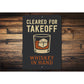 Cleared For Takeoff Whiskey In Hand Pilot Sign