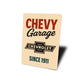 Chevy Garage Since 1911 Badge Sign