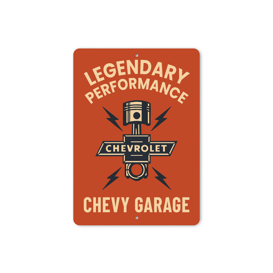 Legendary Performance Garage Sign – Lizton Sign Shop Wholesale