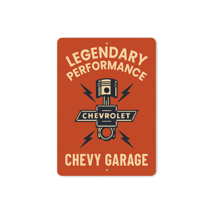 Legendary Performance Garage Sign