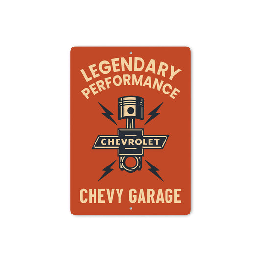 Legendary Performance Garage Sign