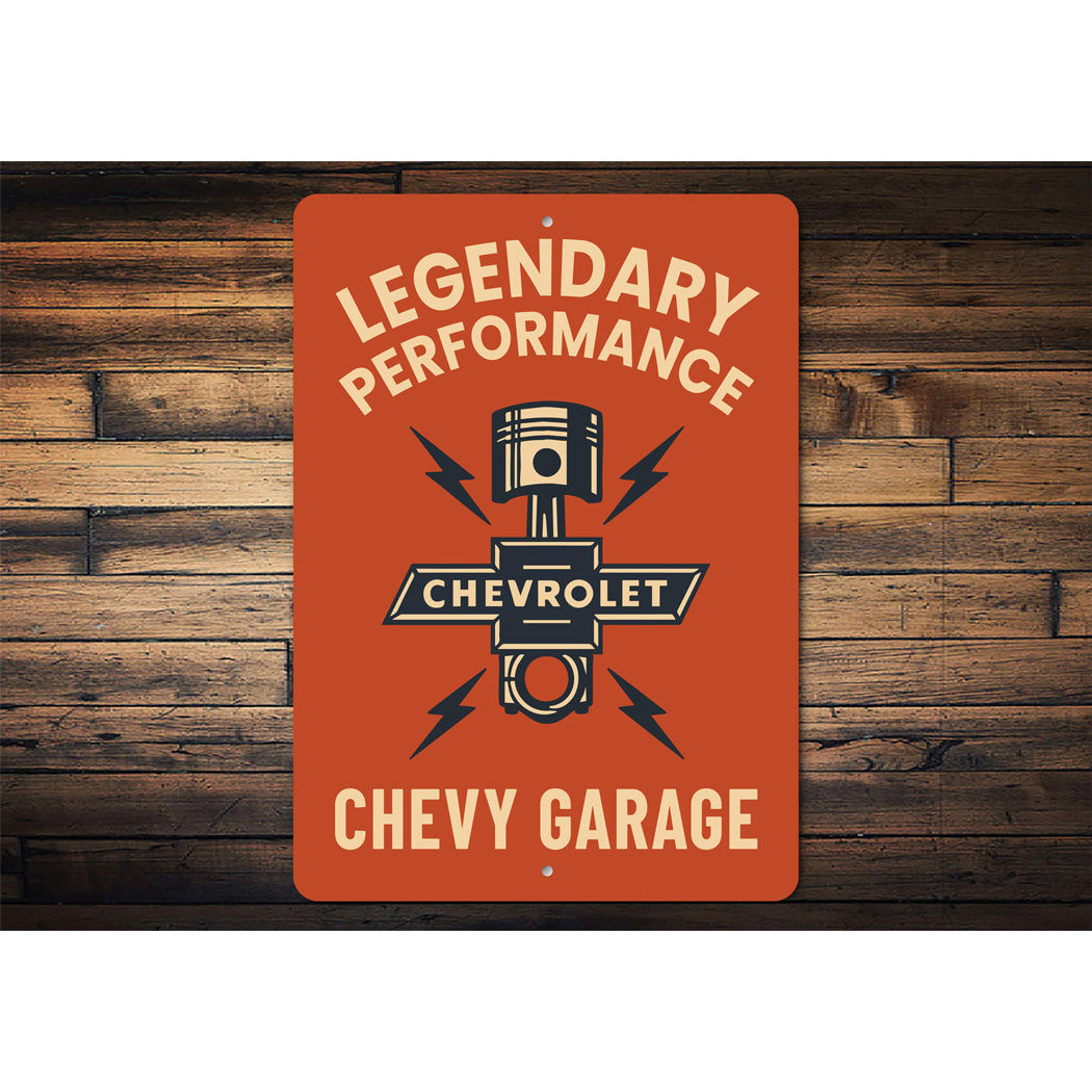 Legendary Performance Garage Sign