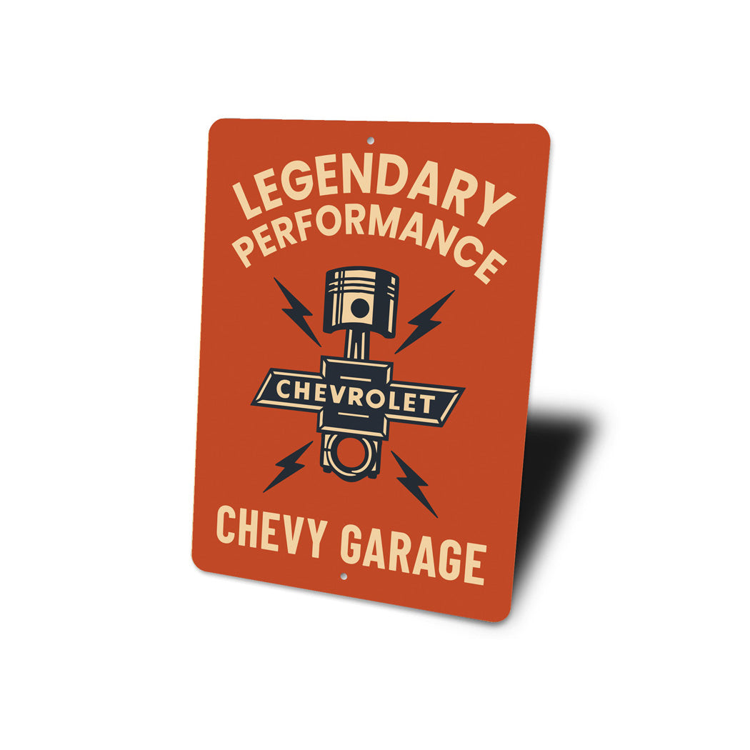 Legendary Performance Garage Sign