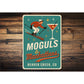 Moguls And Manhattans Beaver Creek Colorado Ski Sign