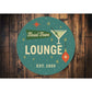 Tinsel Town Lounge Established Year Holiday Decore Sign