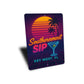 Southernmost Sip Key West Florida Neon Cocktail Sign