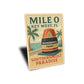 Mile 0 Southernmost Paradise Nostalgic 1920s Key West Sign