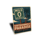 Mile 0 Southernmost Paradise Key West Palms Sign
